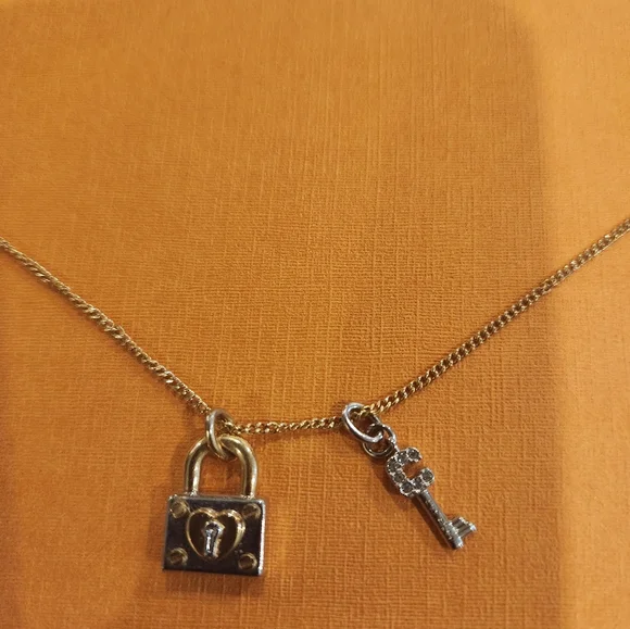 Coach Lock & Key  necklace, earrings & rings - Picture 5 of 7